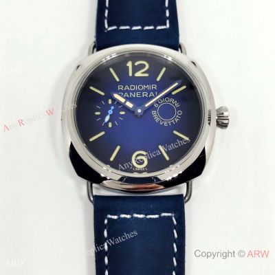 Replica Panerai Radiomir Otto Giorni PAM 01348 Ombre Blue Watch